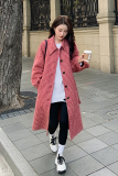 2023冬季新款现货格子双面呢外套166-9961P265K398红，女装毛呢外套，茜茜公主
