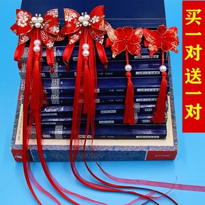 儿童发饰头饰头花古风汉服蝴蝶结