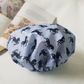 独角兽银河浴帽出口澳洲防水洗澡成人女款 淋浴可爱加厚双层厨房防