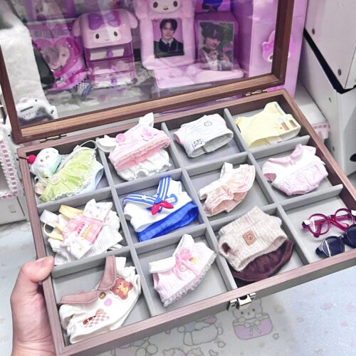 20cm棉花娃娃衣服高颜值可爱公仔玩偶换装裤子裙子套装毛绒玩具