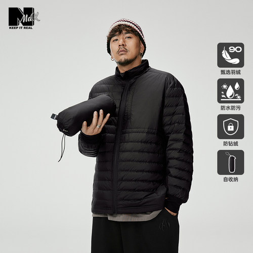 90绒子三防羽绒服N-MAX潮牌男装