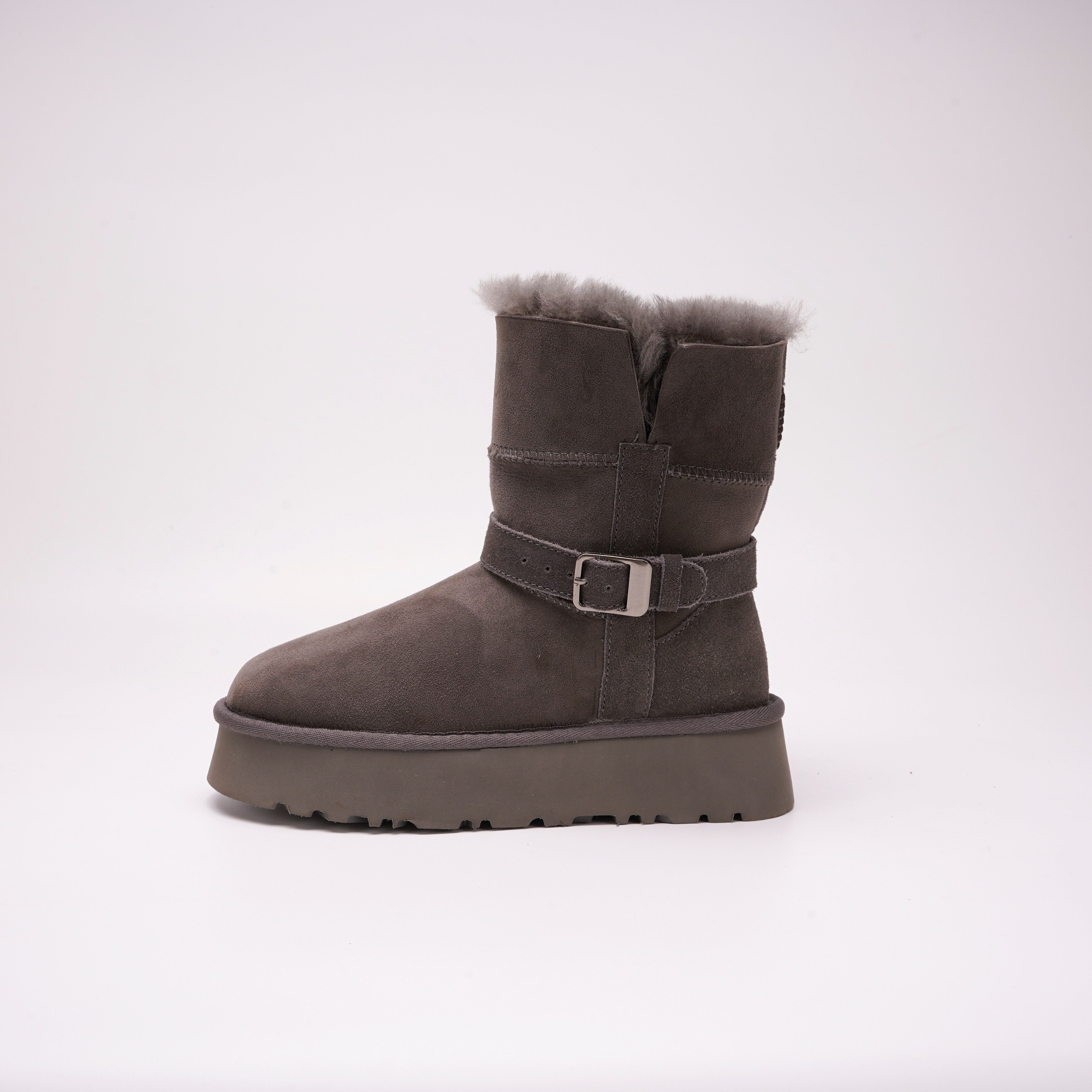 厚底骑士靴雪地靴女2025新款加厚羊皮毛一体真皮棉鞋河南桑坡村,女鞋,时尚雪地靴,淘宝优惠券,粉丝福利购,淘宝优惠卷