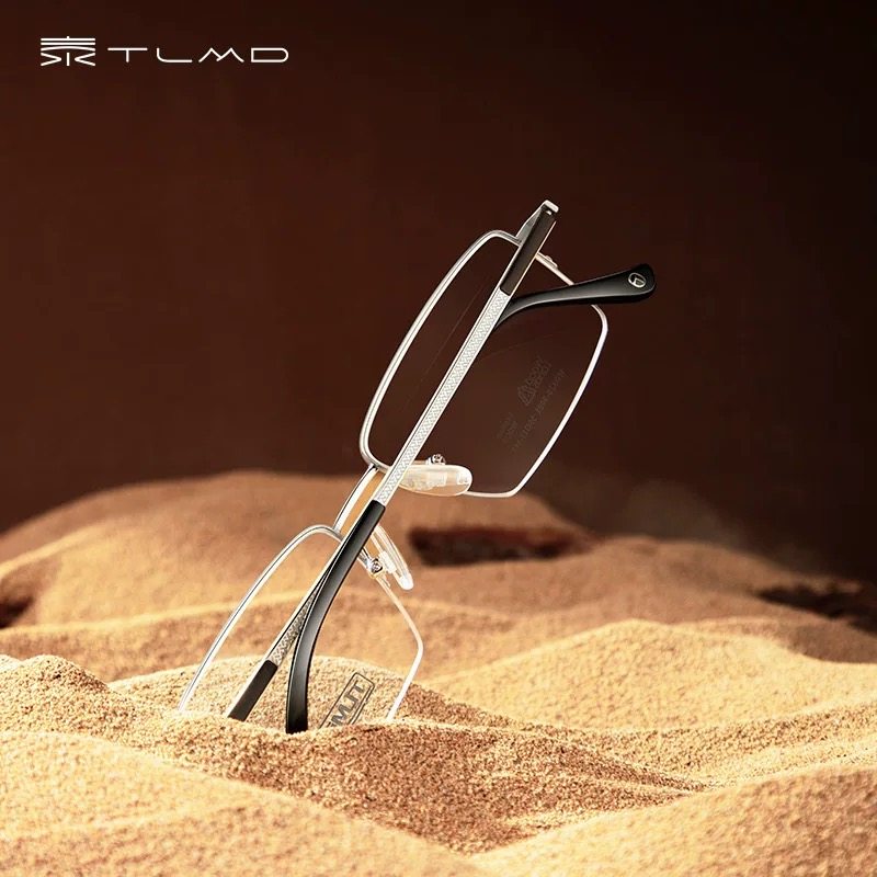 泰勒梅德TLDM极木系列WD320-3001钛架男士商务近视眼镜框 银色,ZIPPO/瑞士军刀/眼镜,定制成品光学镜,淘宝优惠券,粉丝福利购,淘宝优惠卷
