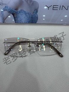 魅影YEIN凡客生活墨系列F3710钻石切边近视超轻钛架