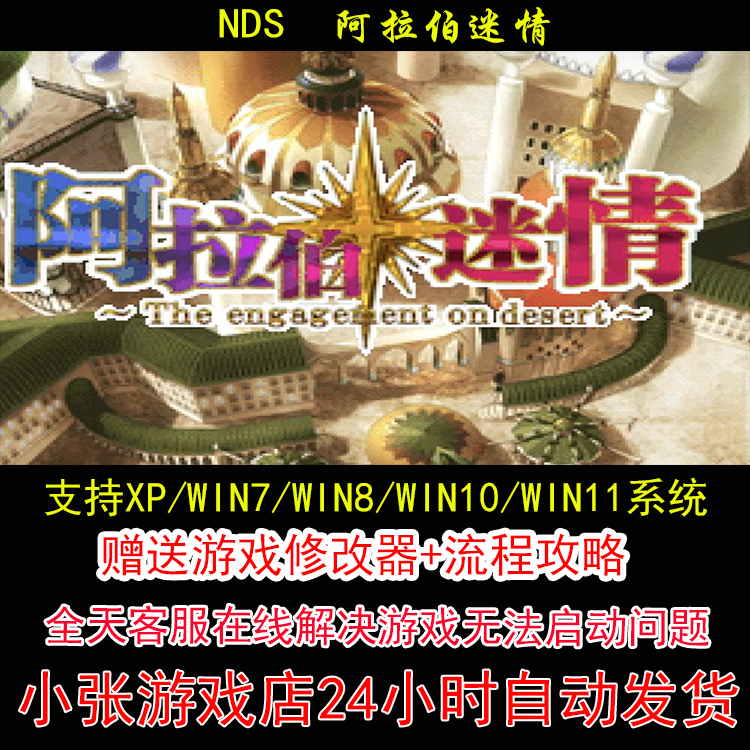NDS 阿拉伯迷情+修改器+攻略 pc电脑单机游戏怀旧角色