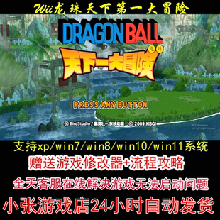 Wii龙珠天下第一大冒险+修改器+攻略 pc电脑单机游戏怀旧