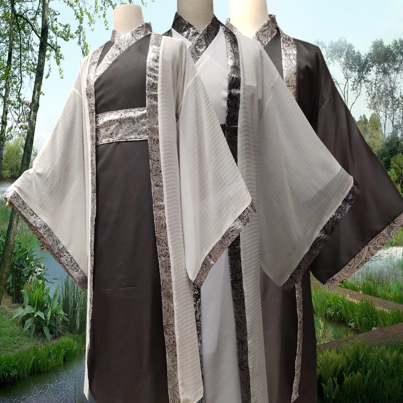 古装男店铺掌柜汉服古代员外老王爷财主贵族影视话剧演出衣服套装