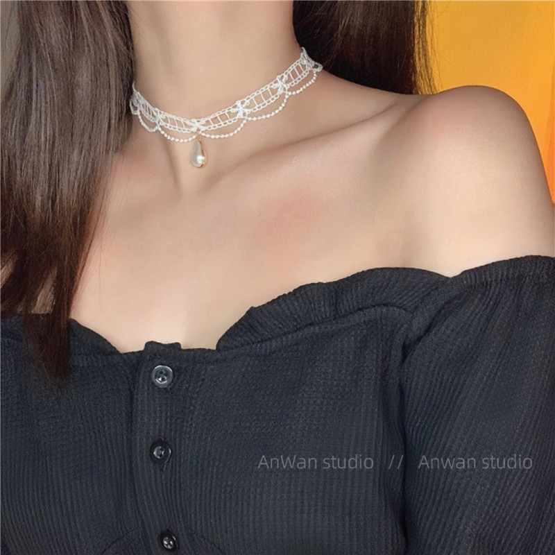 chocker洛丽塔ins少女森系项链