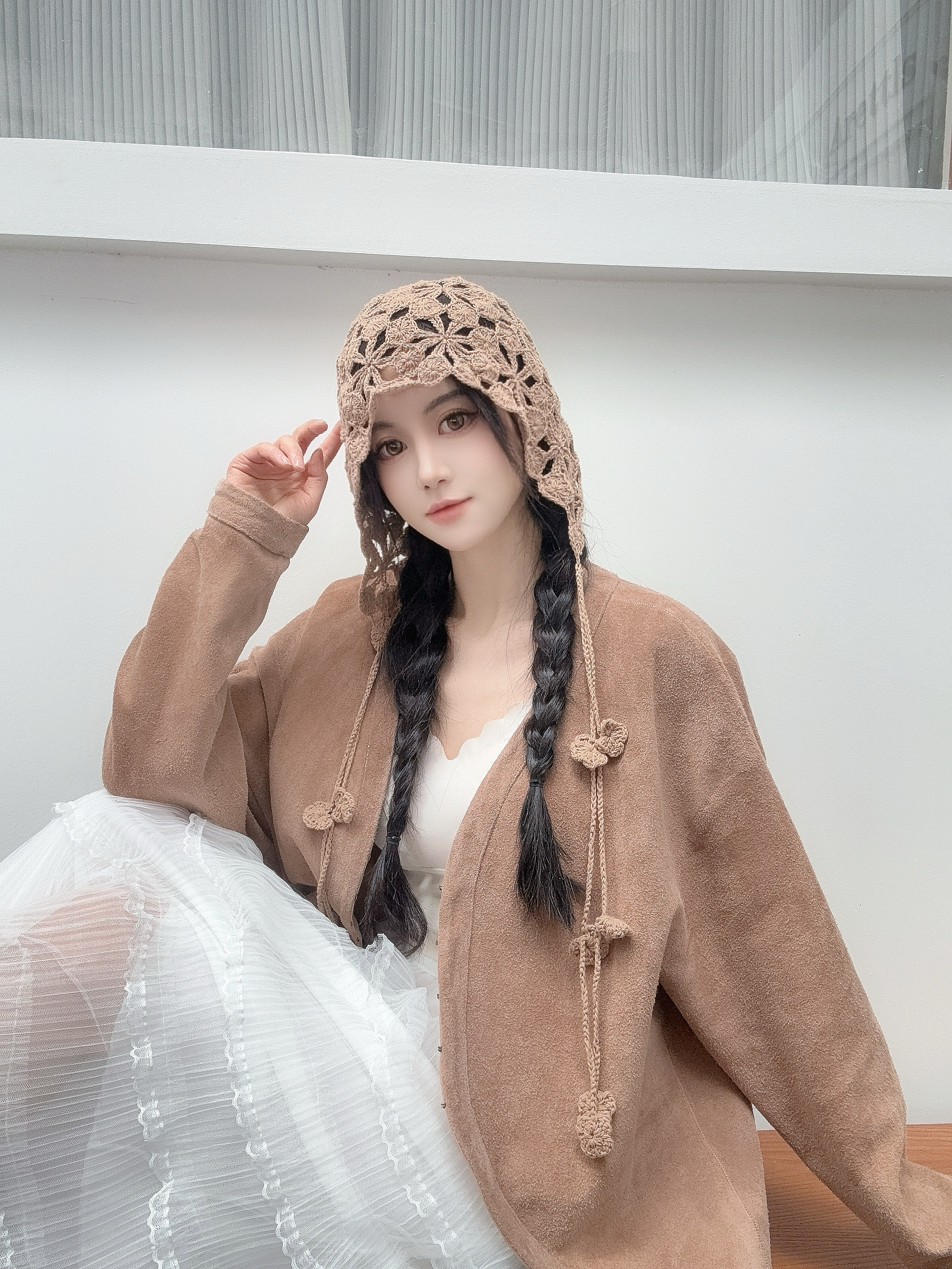 26春 牛皮反绒 松弛感大衣 牛皮外套 松弛垂坠高贵 独特