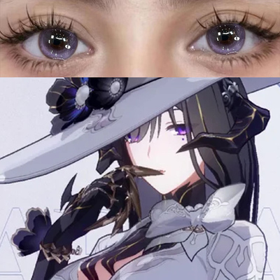 大丽花cos美瞳半年抛大直径混血款崩坏星穹铁道隐形眼镜一年抛9tb