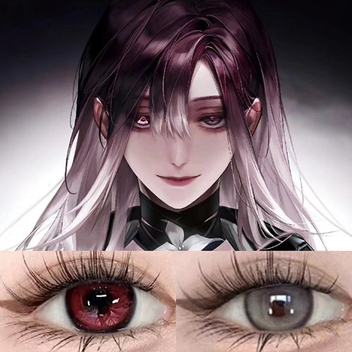 瑟琳cos美瞳半年抛无期迷途小大直径正品隐形眼镜二次元漫展2ST