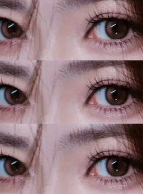 璐璐同款】有点甜美瞳半年抛高颜值婚纱照近视隐形眼镜一年抛ftb
