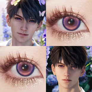 恋与深空夏以昼同款cos美瞳日半年抛大直径dgu出道日昼显色渐变gc