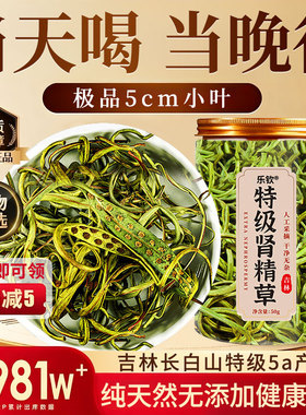 东北肾精草泡茶长白山野生小叶黄金草嗷嗷叫化石草男士养生正品nn