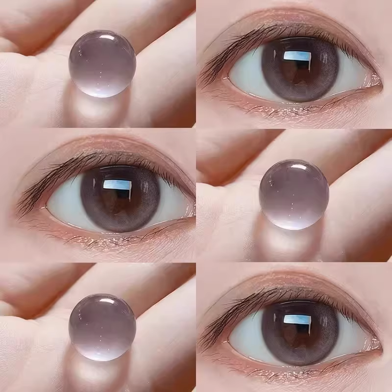 YUKICON美瞳日抛三十片一次性2025黑棕色自然隐形眼镜官方正品hn