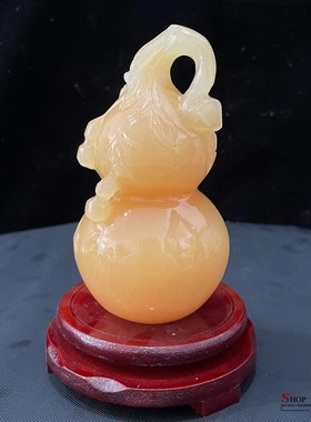 玉乡之源玉保平安新中式客厅葫芦