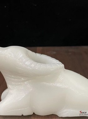 玉乡之源玉保平安中式客厅生肖牛