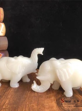 玉乡之源玉保平安新中式客厅玄关