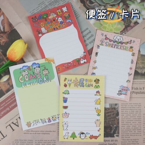 卡通便签纸贺卡ins表扬卡