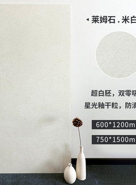 广东莱姆石瓷砖超白胚双零吸水