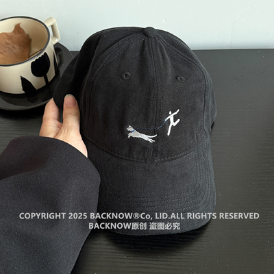 BACKNOW原创帽子潮大头围棒球帽