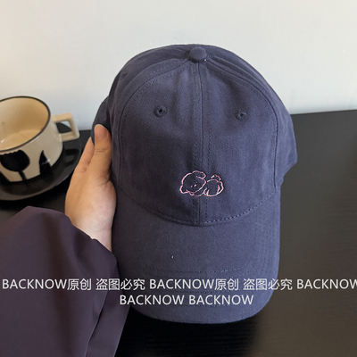 BACKNOW大头围帽子新款鸭舌帽