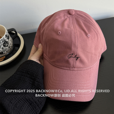 BACKNOW2025年新款棒球帽大头围