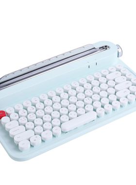 Actto Bluetooth Typewriter Wireless Mechanical Keyboard键盘