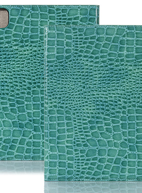 适用iPad Pro 11寸2020 leather case cover鳄鱼纹翻盖插卡保护套