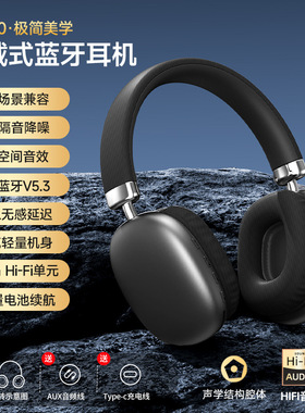Wireless Headphones Bluetooth Headset Earbuds头戴式蓝牙耳机