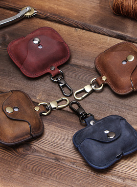 适用苹果AirPods Pro2 headphone case leather cover耳机保护套