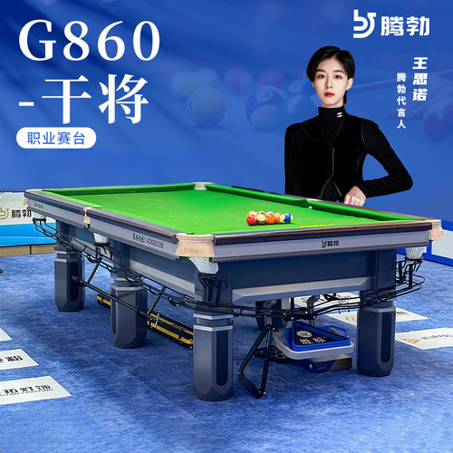 标准型桌球台TB/腾勃中式黑八