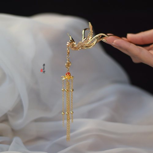 凤钗淡水珍珠个性发簪