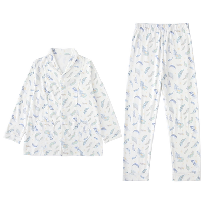 eoodoo月子服春夏纯棉孕妇睡衣产妇怀孕期喂奶哺乳家居服套装