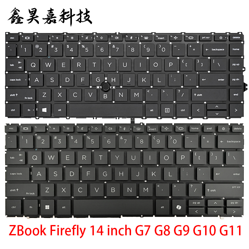 适用HP惠普 ZBook Firefly 14 inch G7 G8 G9 G10 G11 笔记本键盘