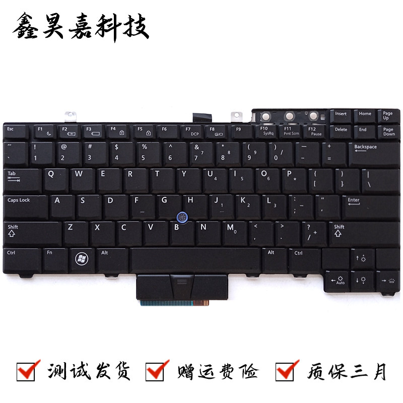 适用 Dell 戴尔 Latitude E6400 E6410 E6500 E6510 PP27L 键盘