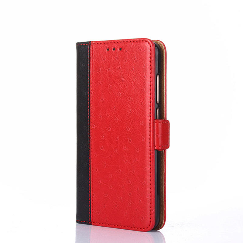 适用 Pixel 7A翻盖插卡皮套 撞色多功能Pixel 5A手机壳