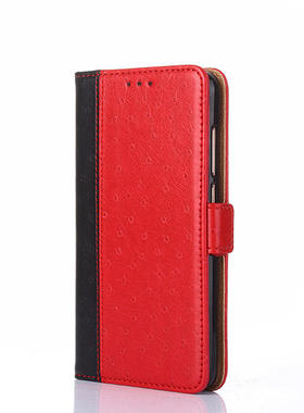 适用 Pixel 7A翻盖插卡皮套 撞色多功能Pixel 5A手机壳