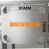 载重王静音折叠加厚手推车四轮越野拖车省力推拉搬运货车小拉车拉