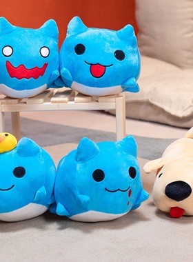 bugcat Capoo 猫猫虫咖波公仔玩偶 吐舌狗毛绒玩具猫咪喵喵虫娃娃