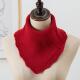 秋冬新款 三角加厚百搭护保暖 波浪脖套假领围巾针织围脖颈椎秋冬季
