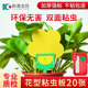 粘虫板黄板纸贴诱虫板粘飞虫灭小黑飞大棚果园沾杀果蝇诱捕器粘板
