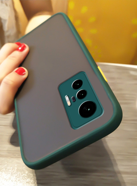 vivox70手机壳vivo新款磨砂x70pro撞色肤感x200pro全包防摔vivox90pro简约x80高级感x60男款x50女x100外壳潮