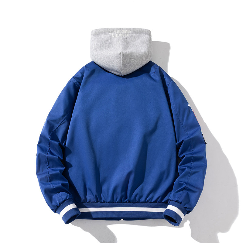 봄 가을 겨울 남성과 여성을 위한 아메리칸 하이 스트리트 캐주얼 재킷 커플을 위한 트렌디한 야구 유니폼을 위한 자수 루즈한 봄버 재킷
