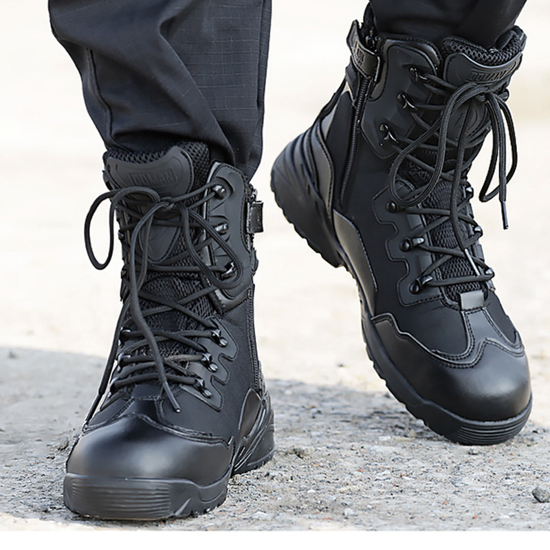 Boots militaires en Anti-fourrure - porter - Ref 1396939 Image 3