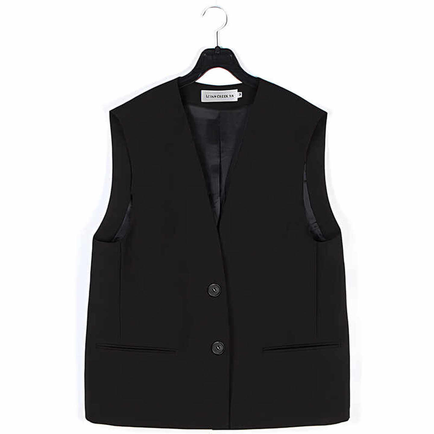 V领西服马甲女短款坎肩春秋新款百搭遮肉显瘦休闲背心西装马夹外,女装/女士精品,马夹,淘宝优惠券,粉丝福利购,淘宝优惠卷