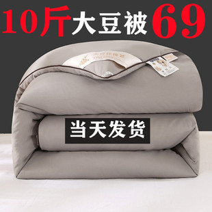 大豆纤维被子冬被加厚保暖冬季 全棉被芯被褥春秋被单双人学生宿舍