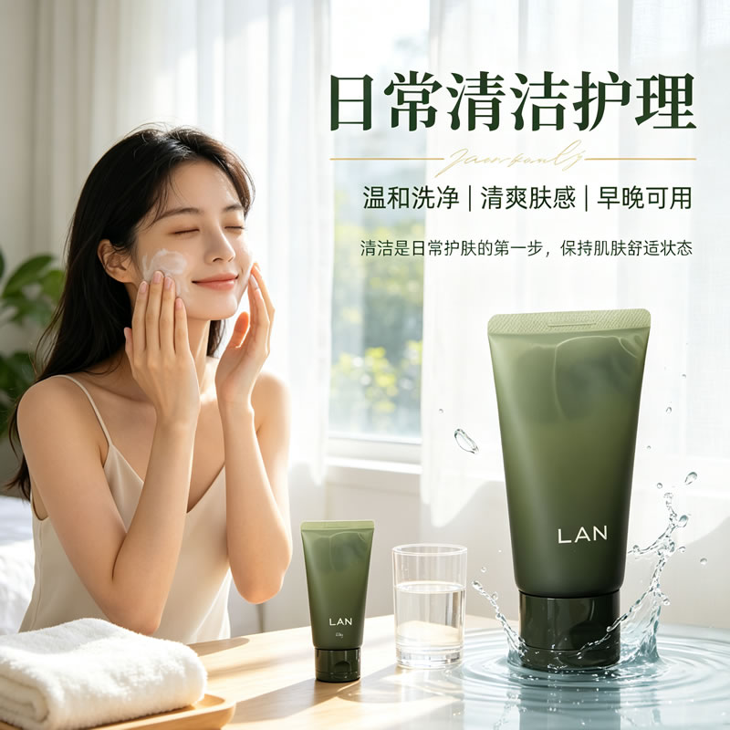 lan兰平衡净澈洁肤乳50g氨基酸