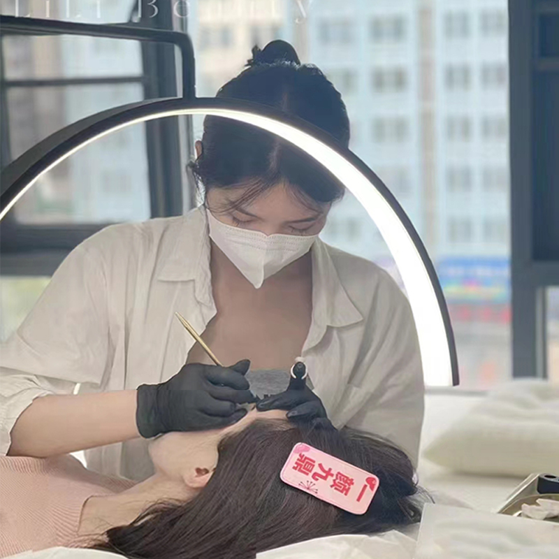 U型美容落地灯美睫纹绣灯led护眼美甲纹身纹眉嫁接睫毛美容专用灯