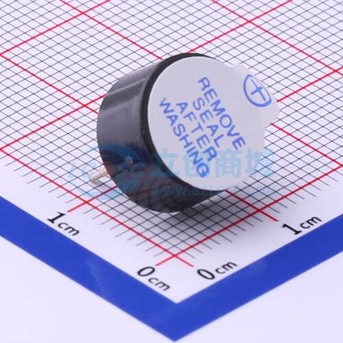 华能 HMB1206-05 12*6.5MM 5V有源直流一体耐高温超薄型蜂鸣器